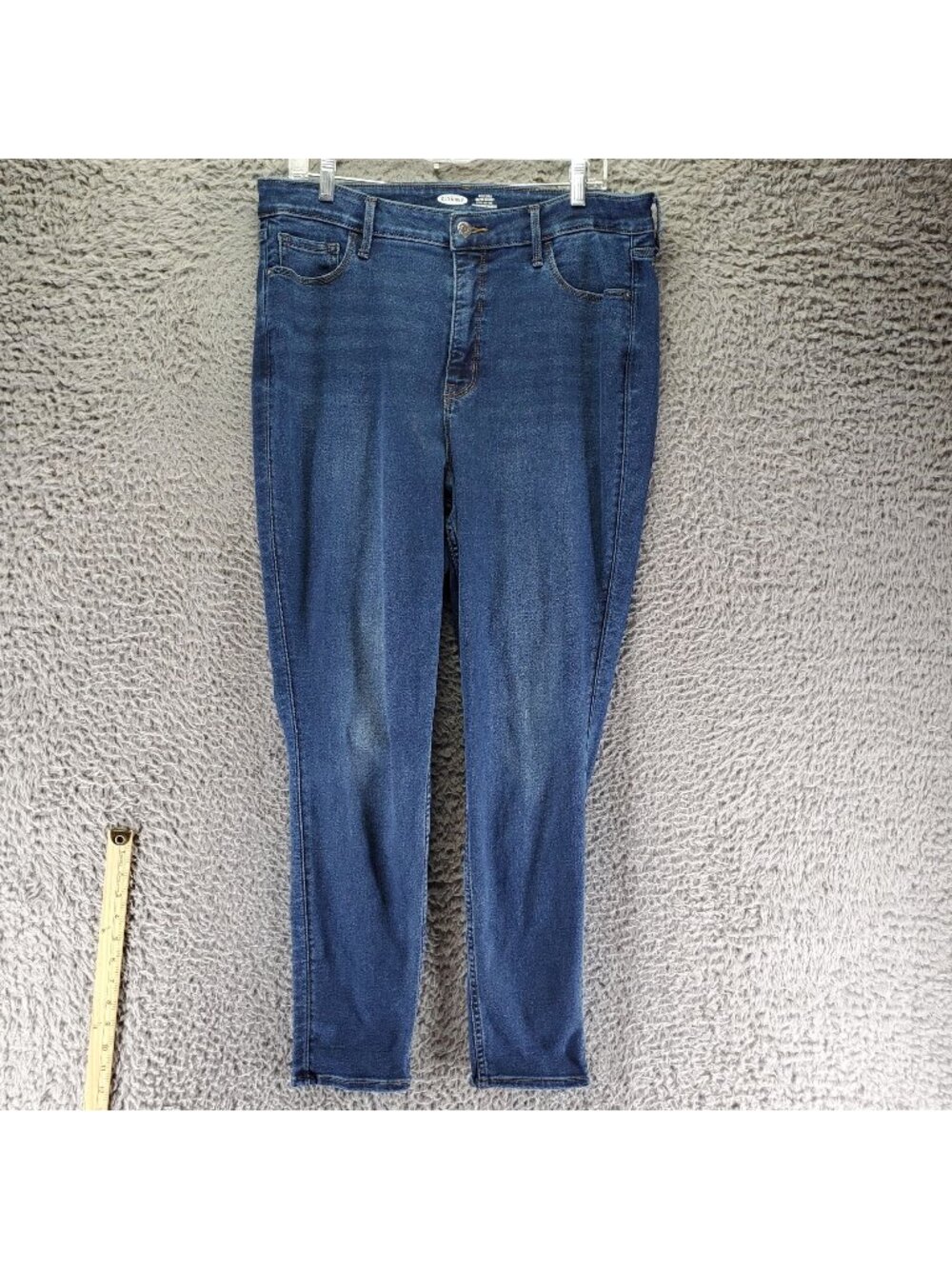 Old Navy Jeans Women’s Size 16 Blue Rockstar Super Skinny Stretch Denim